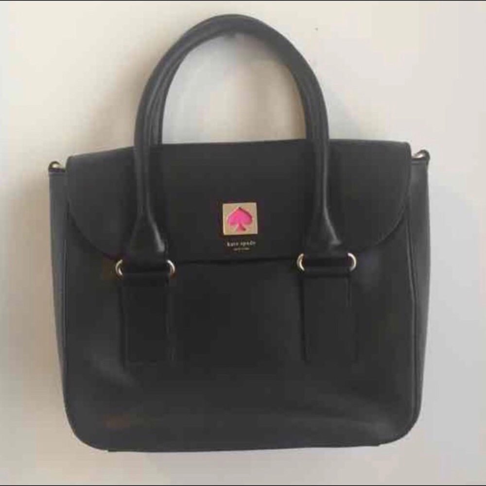 Kate Spade black leather purse.